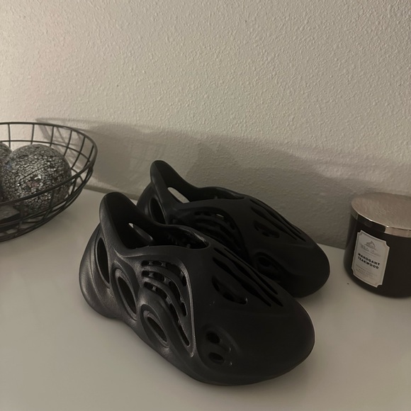 Other - yeezy black foam runners